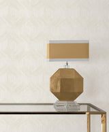 Candice Olson Infinity Cream Ogee Wallpaper