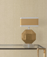 Candice Olson Loominosity Khaki Faux Linen Wallpaper