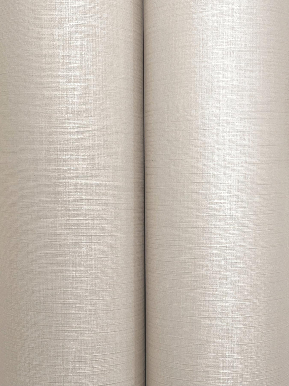 Candice Olson Loominosity Champagne Faux Linen Wallpaper