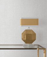 Candice Olson Loominosity Sterling Faux Linen Wallpaper