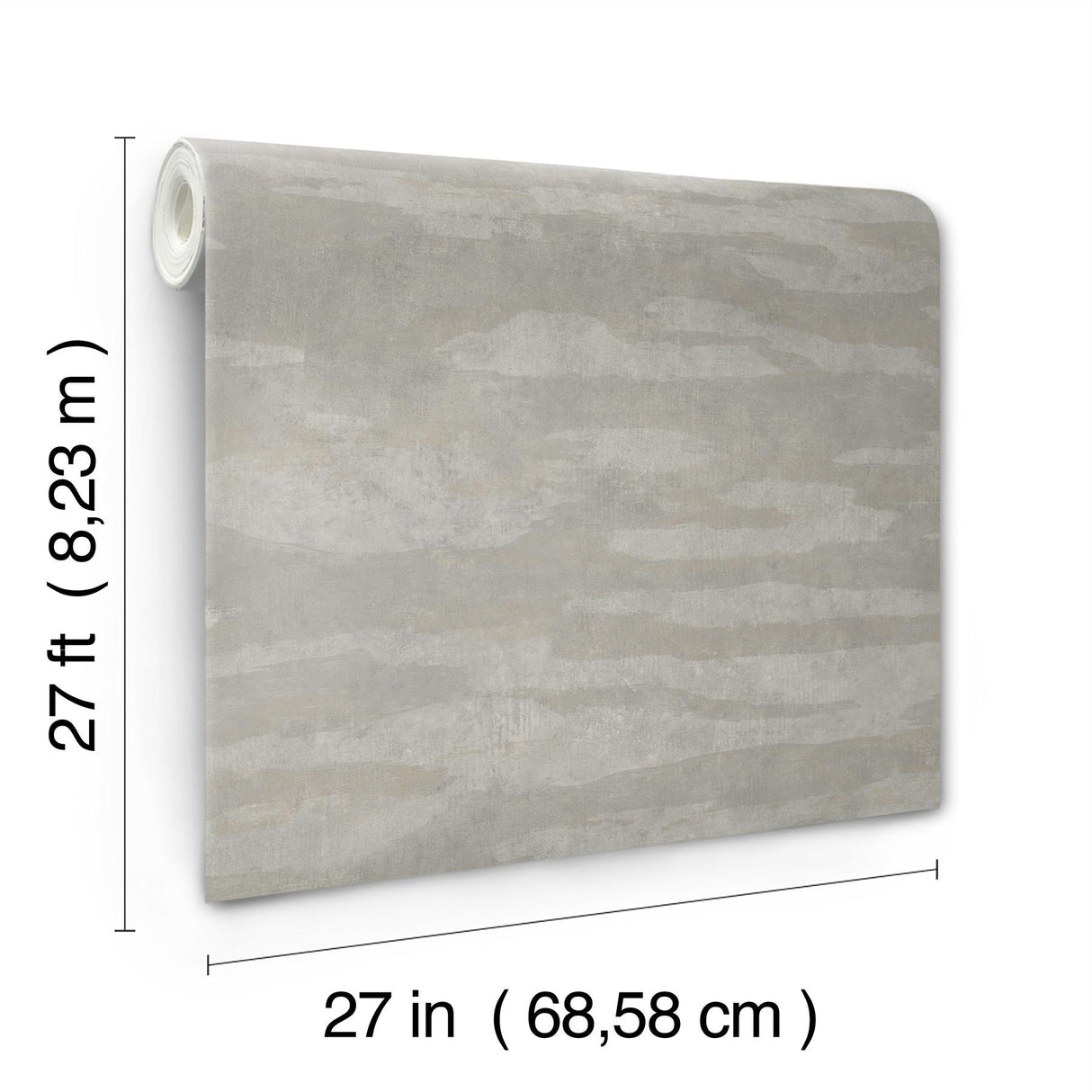 Candice Olson Misty Dreams Grey Abstract Wallpaper