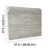 Candice Olson Misty Dreams Grey Abstract Wallpaper