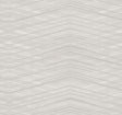 Candice Olson Focal Point Light Grey Chevron Wallpaper