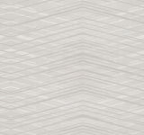 Candice Olson Focal Point Light Grey Chevron Wallpaper