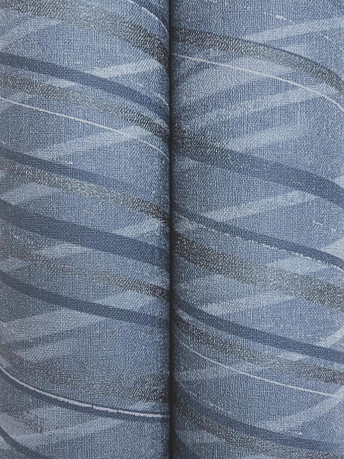 Candice Olson Focal Point Blue Chevron Wallpaper