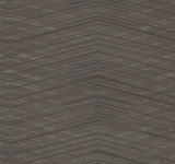 Candice Olson Focal Point Chocolate Chevron Wallpaper
