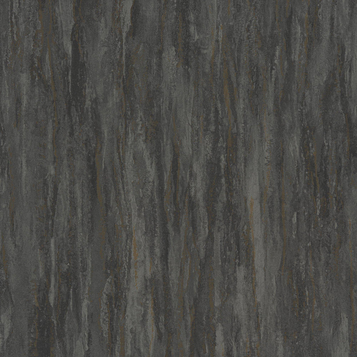 Galerie A78501 Textured Vibes Patinated Plain Black Wallpaper A78501 Black Wallpaper