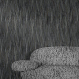 Galerie A78501 Textured Vibes Patinated Plain Black Wallpaper A78501 Black Wallpaper