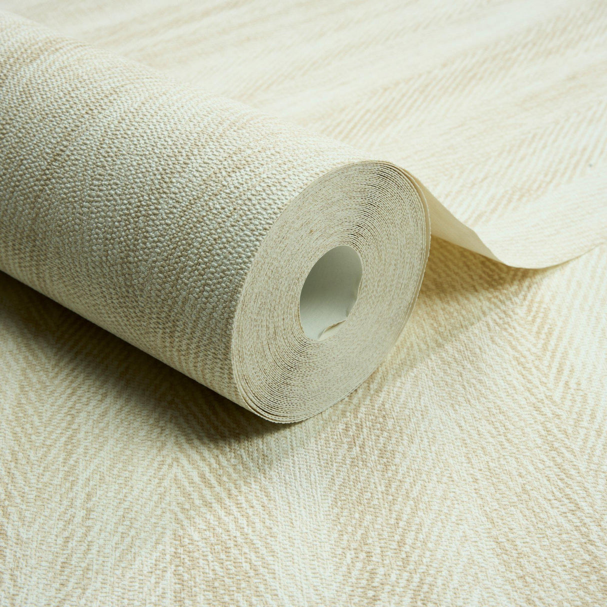 Galerie 205107 Textured Vibes Textile Plain Beige Wallpaper 205107 Beige Wallpaper