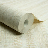 Galerie 205107 Textured Vibes Textile Plain Beige Wallpaper 205107 Beige Wallpaper