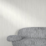 Galerie 205102 Textured Vibes Textile Plain Grey Wallpaper 205102 Grey Wallpaper