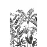 Galerie A40801 Orom II Branched Leaves Motive Black Mural A40801 Black Mural