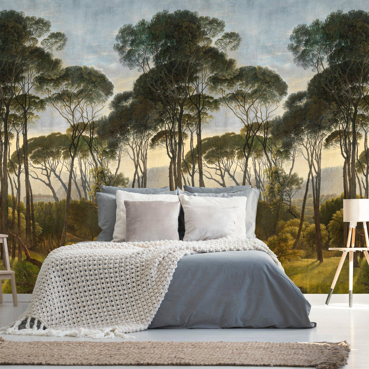 Galerie A46301 Orom II Photographic All-over Print Green Mural A46301 Green Mural