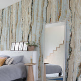 Galerie A50802 Orom II Photographic All-over Print Blue Mural A50802 Blue Mural