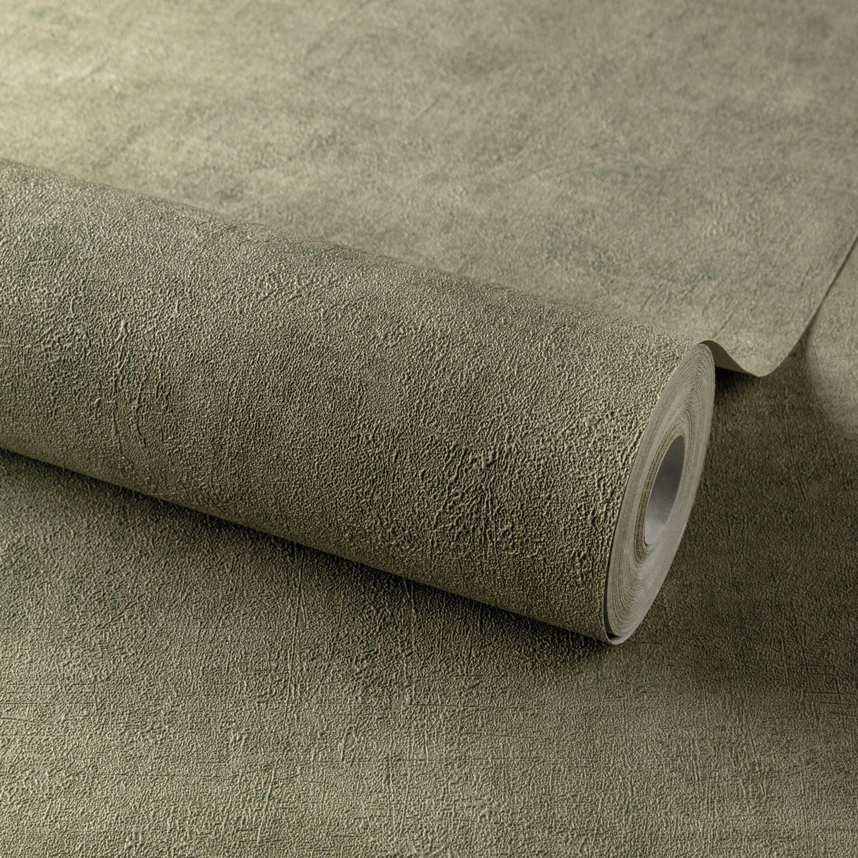 Galerie A51515 Orom II Patinated Plain Green Wallpaper A51515 Green Wallpaper