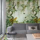 Galerie A52201 Orom II Photographic All-over Print Green Mural A52201 Green Mural