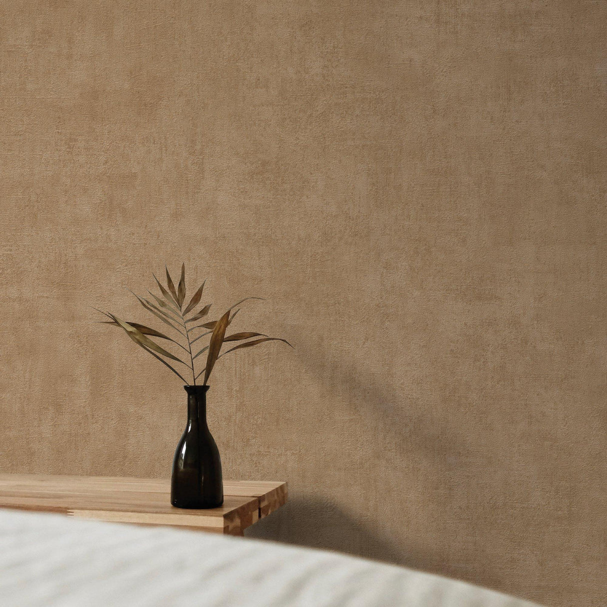 Galerie A51520 Orom II Patinated Plain Orange Wallpaper A51520 Orange Wallpaper