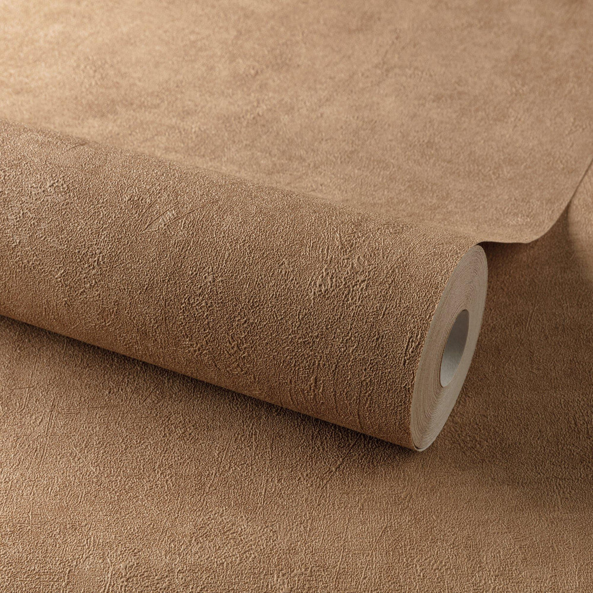 Galerie A51520 Orom II Patinated Plain Orange Wallpaper A51520 Orange Wallpaper