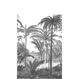 Galerie A58201 Orom II Trees Motive Black Mural A58201 Black Mural