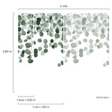 Galerie A73201 Orom II Photographic All-over Print Green Mural A73201 Green Mural