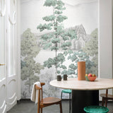 Galerie A73701 Orom II Photographic All-over Print Green Mural A73701 Green Mural