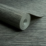 Galerie A77905 Textured Vibes Irregular Stripes Black Wallpaper A77905 Black Wallpaper