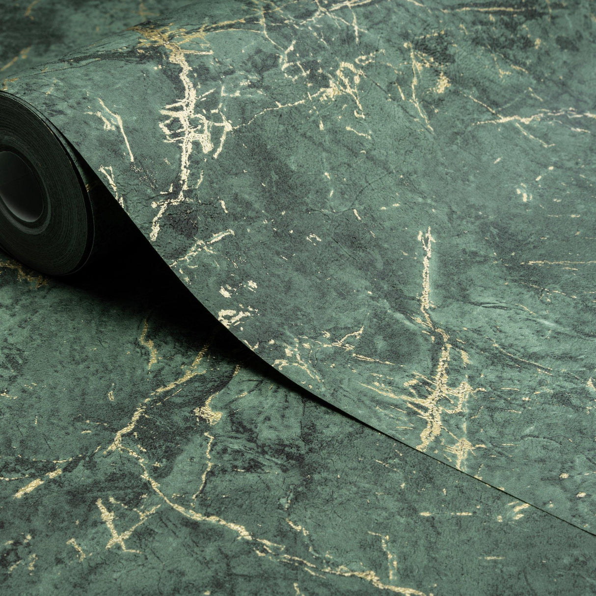Galerie A78002 Textured Vibes Marble Plain Green Wallpaper A78002 Green Wallpaper