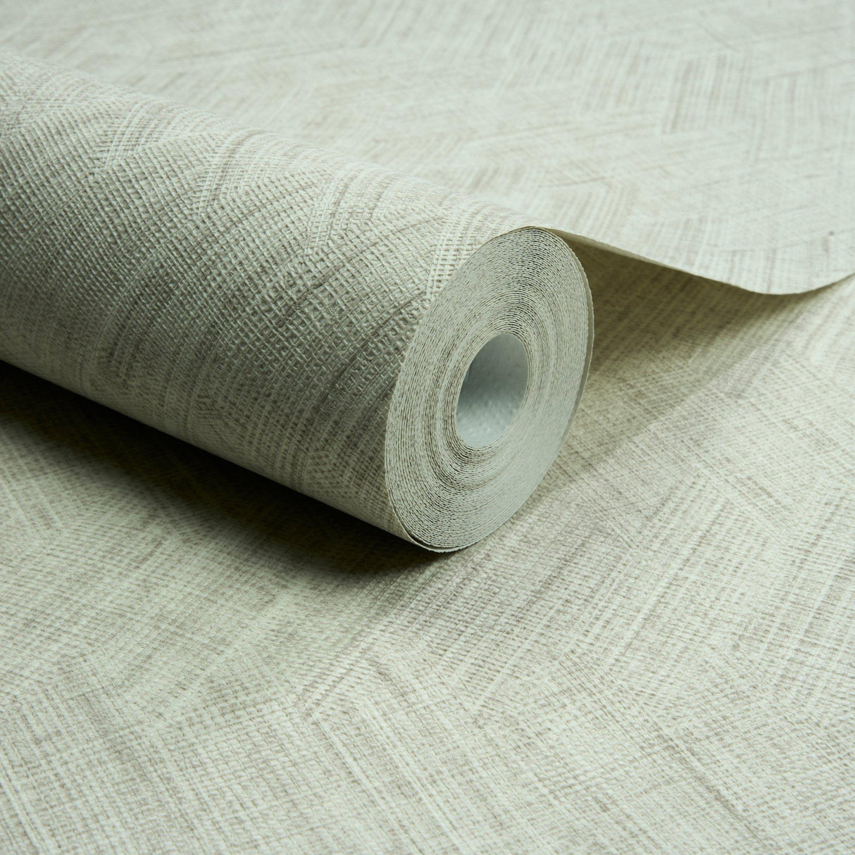 Galerie A78304 Textured Vibes Textile Plain Grey Wallpaper A78304 Grey Wallpaper