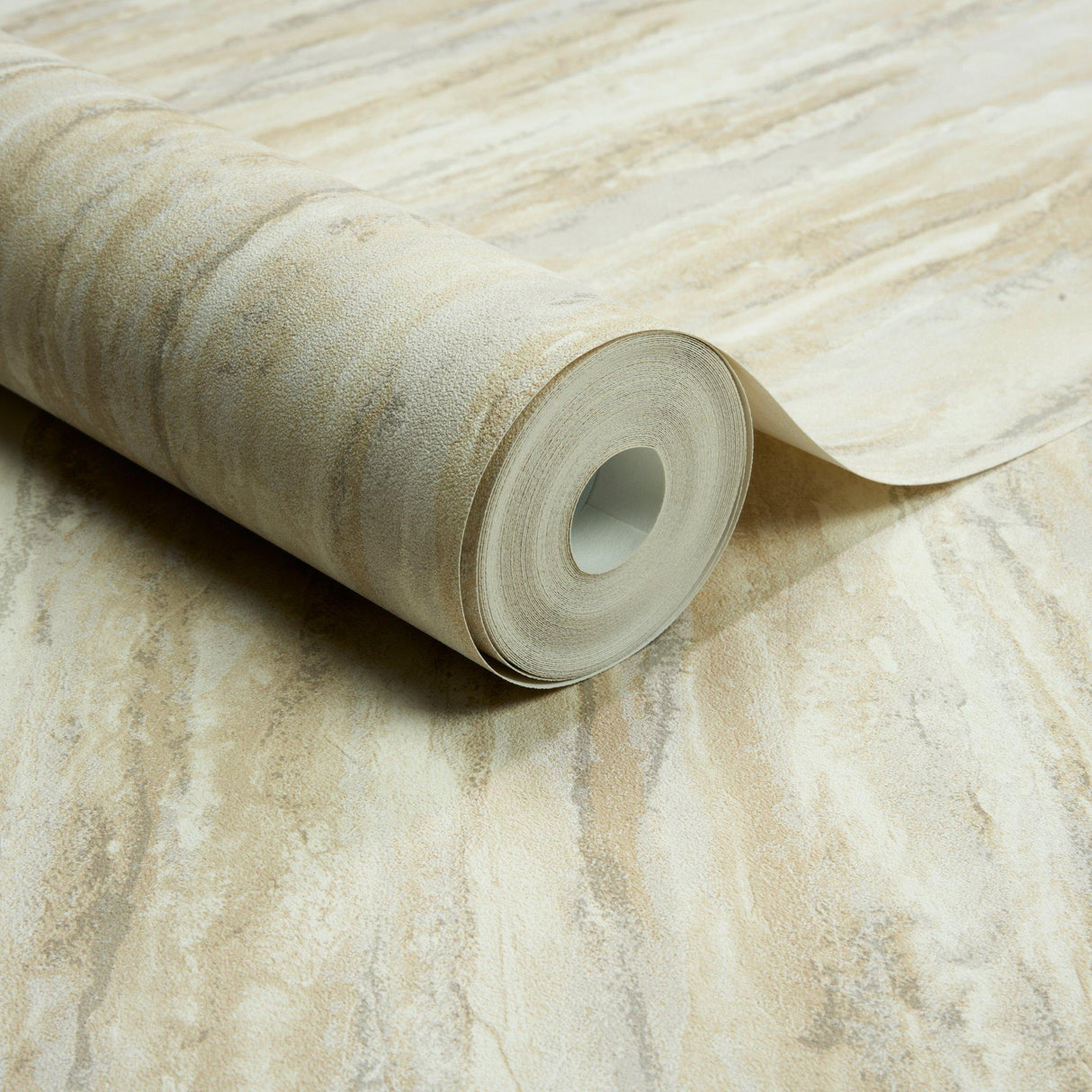 Galerie A78504 Textured Vibes Patinated Plain Beige Wallpaper A78504 Beige Wallpaper