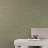 Galerie A80305 Structured Walls Textile Plain Green Wallpaper A80305 Green Wallpaper