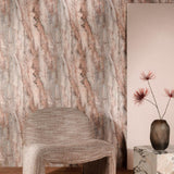 Galerie A81701 Structured Walls marble plain Pink Wallpaper A81701 Pink Wallpaper