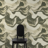 Galerie A85102 Structured Walls Geometric All-over Green Wallpaper A85102 Green Wallpaper