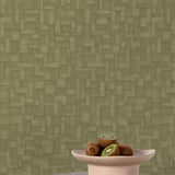 Galerie A85202 Structured Walls Geometric All-over Green Wallpaper A85202 Green Wallpaper