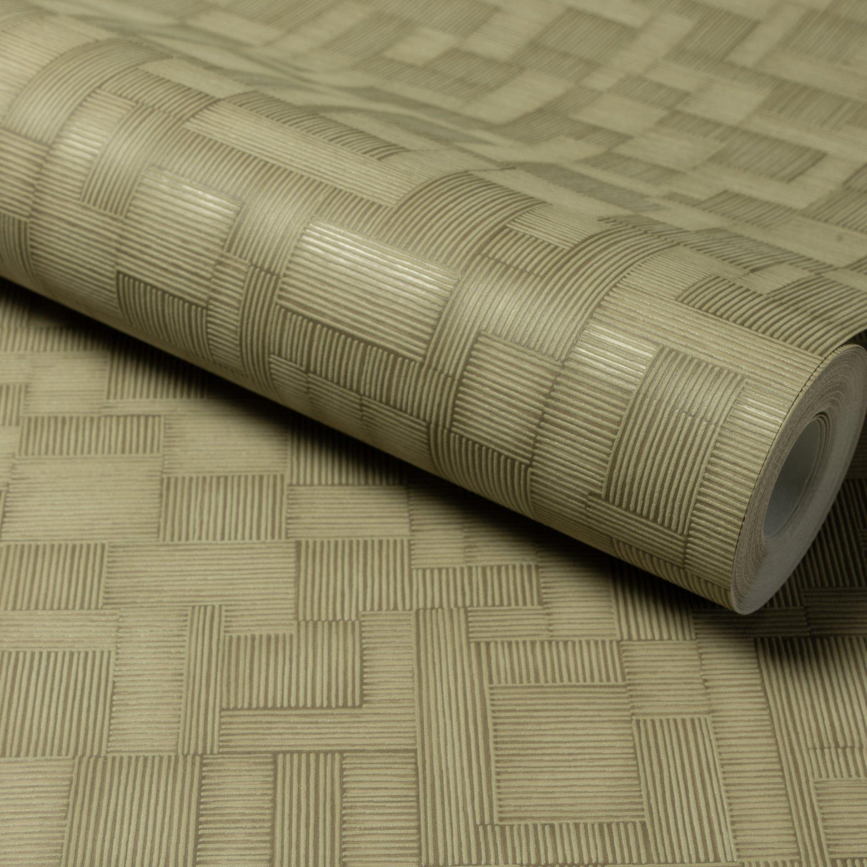 Galerie A85202 Structured Walls Geometric All-over Green Wallpaper A85202 Green Wallpaper