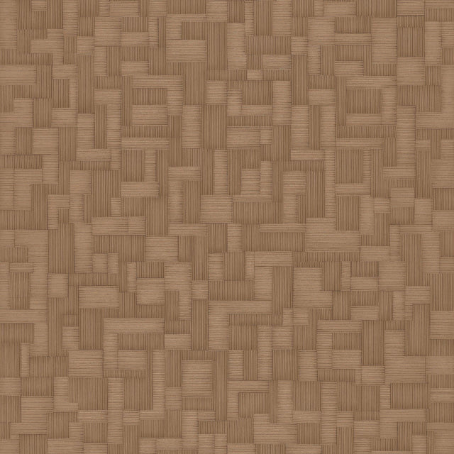 Galerie A85204 Structured Walls Geometric All-over Brown Wallpaper A85204 Brown Wallpaper