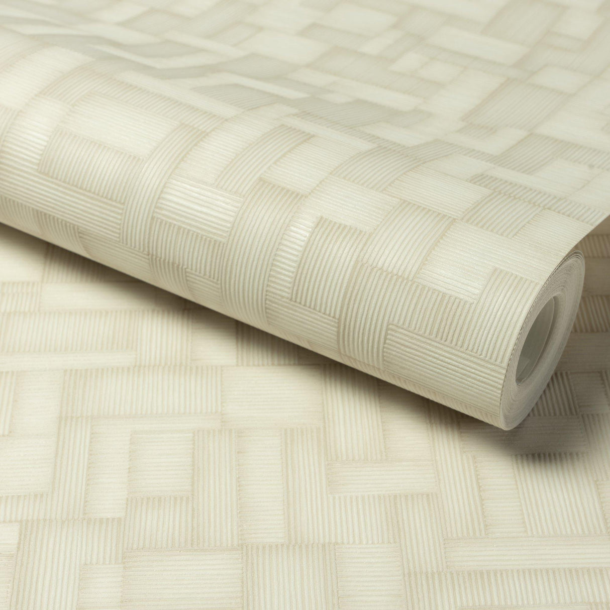 Galerie A85203 Structured Walls Geometric All-over Beige Wallpaper A85203 Beige Wallpaper