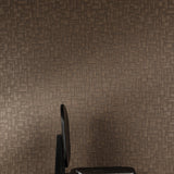 Galerie A85205 Structured Walls Geometric All-over Brown Wallpaper A85205 Brown Wallpaper