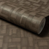 Galerie A85205 Structured Walls Geometric All-over Brown Wallpaper A85205 Brown Wallpaper