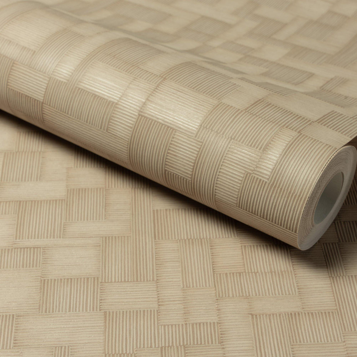 Galerie A85206 Structured Walls Geometric All-over Beige Wallpaper A85206 Beige Wallpaper
