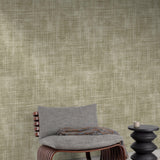 Galerie A85502 Structured Walls Textile Plain Green Wallpaper A85502 Green Wallpaper