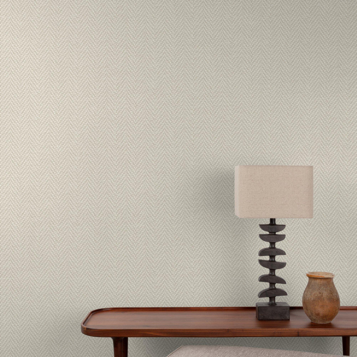 Galerie A86203 Structured Walls Faux Unis Natural Beige Wallpaper A86203 Beige Wallpaper