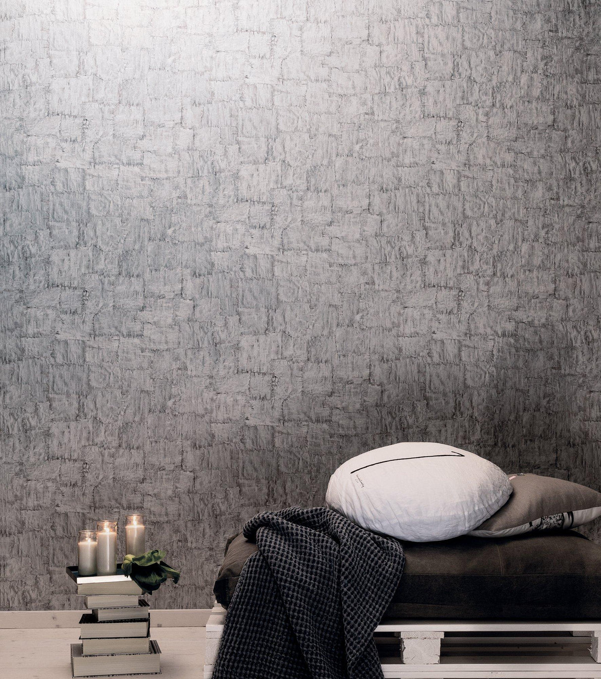 Galerie AI95016 Air Wood Silver Grey Wallpaper AI95016 Silver Grey Wallpaper