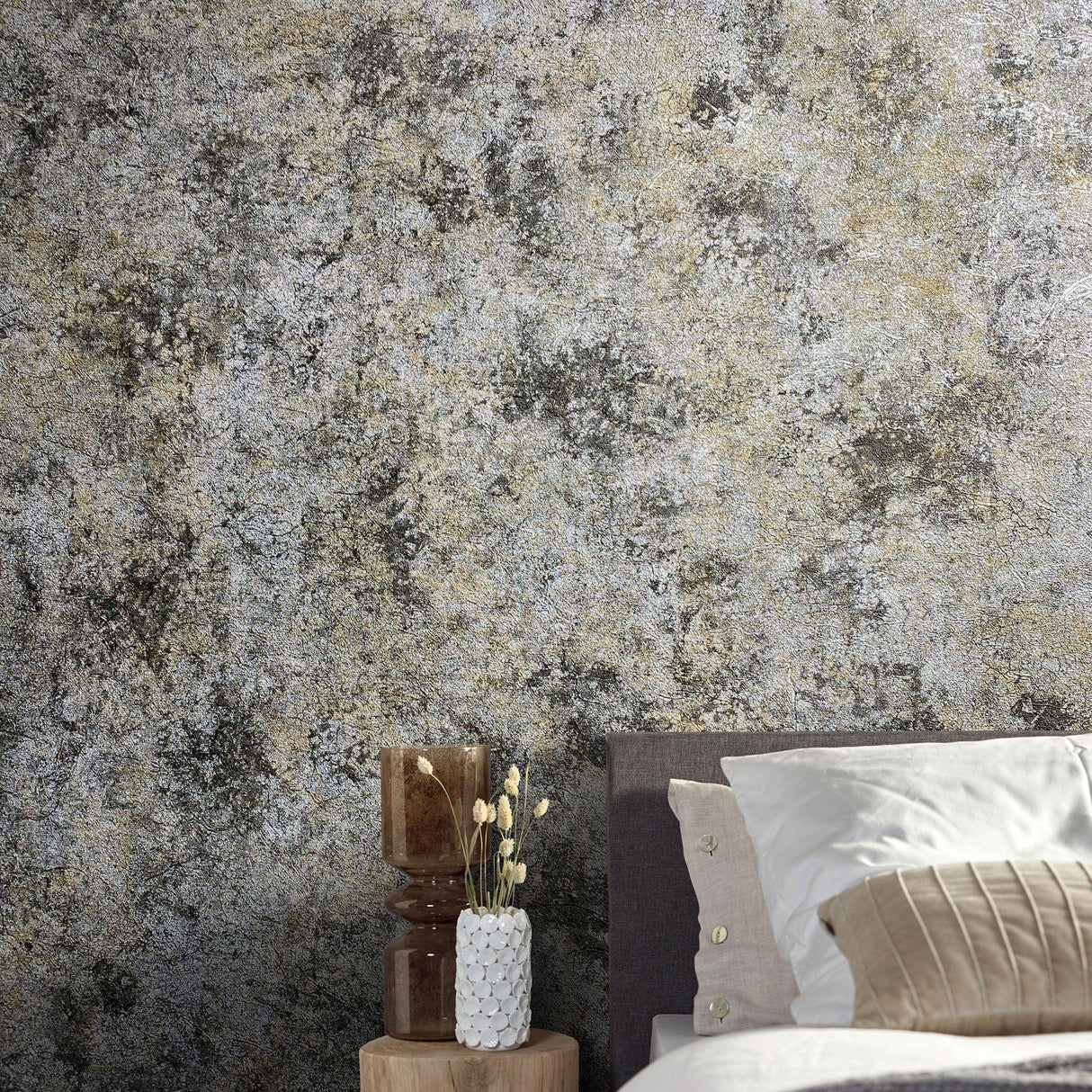 Galerie AI95019 Air Industrial Silver Grey Wallpaper AI95019 Silver Grey Wallpaper