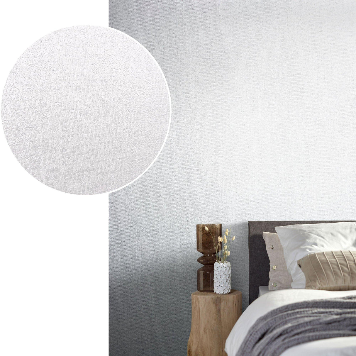Galerie AI95023 Air Plain Texture Silver Grey Wallpaper AI95023 Silver Grey Wallpaper