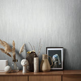 Galerie AI95029 Air Plain Texture Silver Grey Wallpaper AI95029 Silver Grey Wallpaper