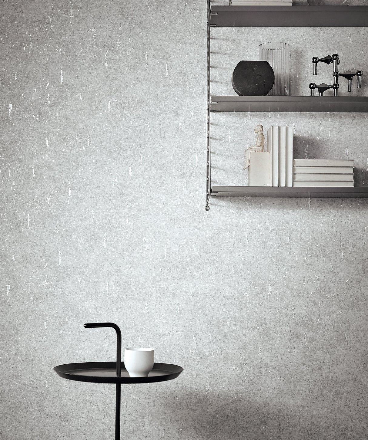 Galerie AI95035 Air Plain Texture Silver Grey Wallpaper AI95035 Silver Grey Wallpaper