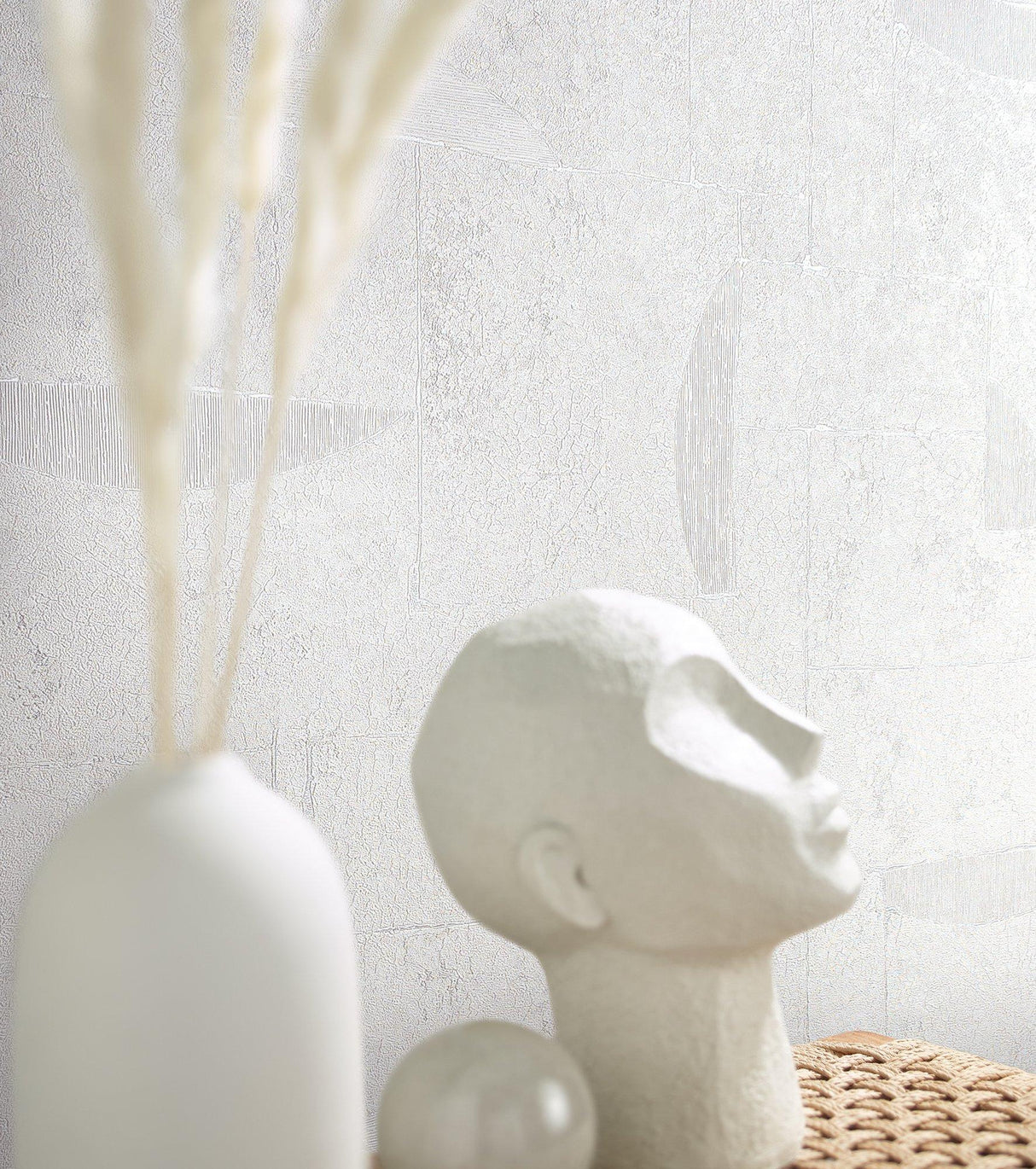 Galerie AI95044 Air Abstract White Wallpaper AI95044 White Wallpaper