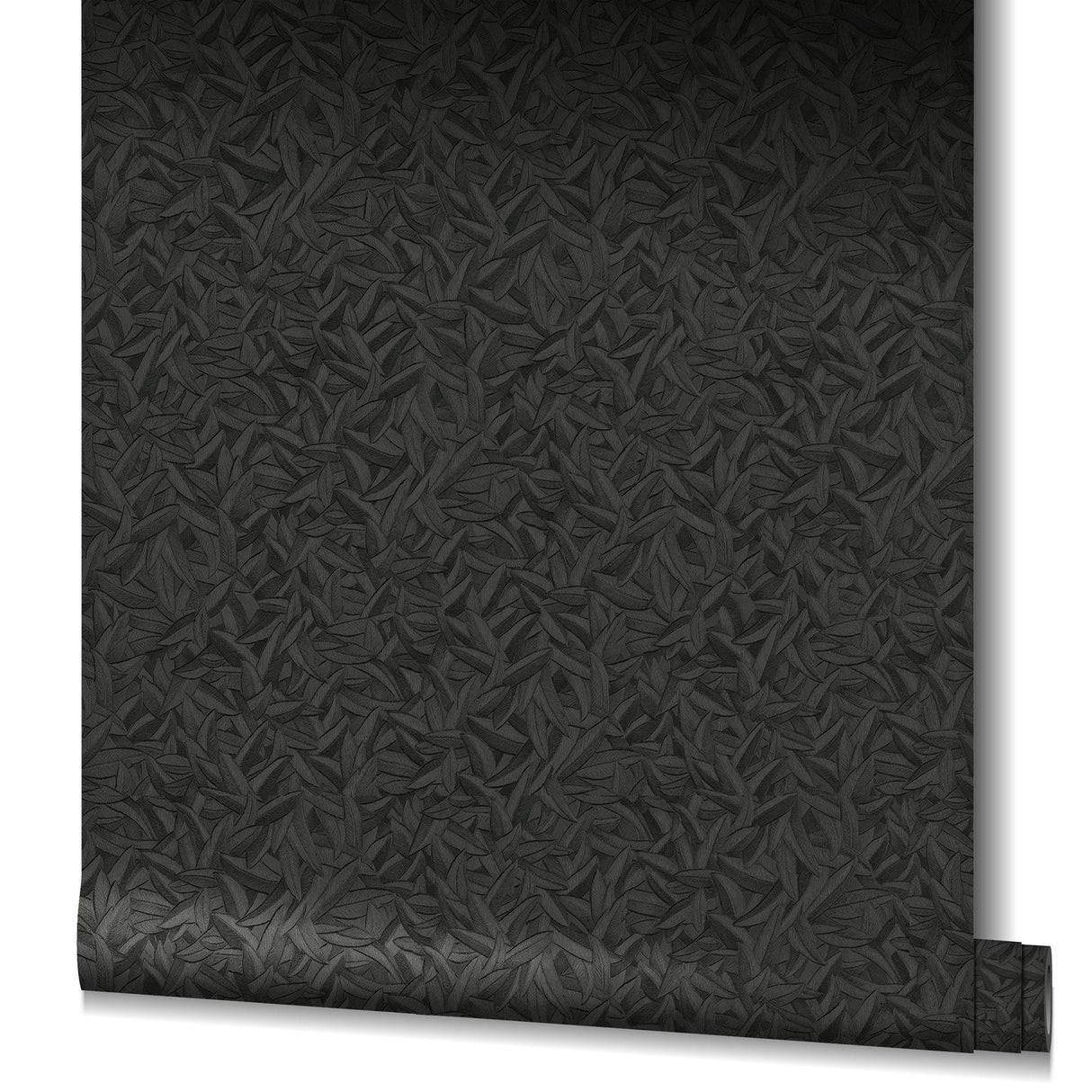 Galerie AI95052 Air Tree Leaf Black Wallpaper AI95052 Black Wallpaper