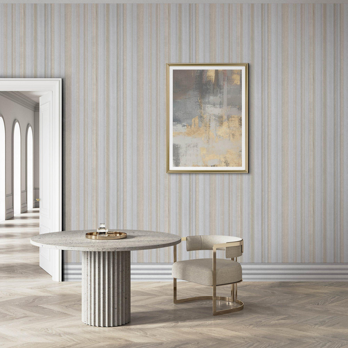 Galerie AI95066 Air Plain Texture Silver Grey Wallpaper AI95066 Silver Grey Wallpaper