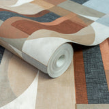 Galerie ARA64902 Arcadia Geometric Motives Multi-colored Wallpaper ARA64902 Multi-colored Wallpaper
